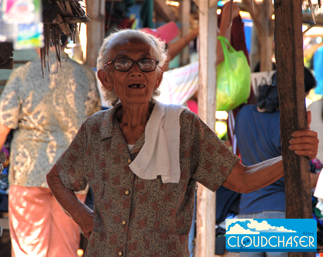 David Mallin - Woman in Market in Negros