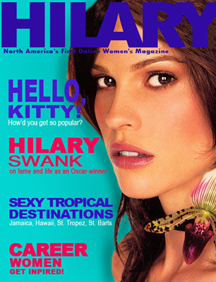 Urbanette Magazine - Hilary Swank cover