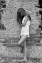 Monica Malatova - sad girl