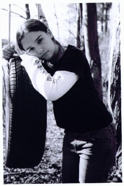 Sarah - On the tireswing