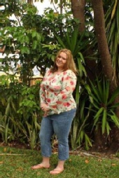 Cinci - Me in my back yard