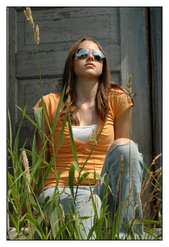 Molly - Soaking up Some Rays