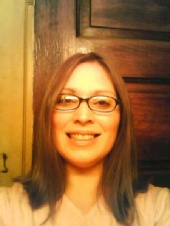 Holly - me with glasses and brown hair