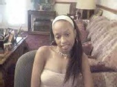 Rhonda - My cousin and I (I'm in the white head ban)