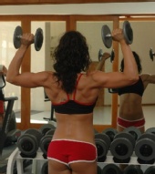 Sarah Wernert - Look at those Lats