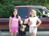 Chey - Cheyenne on the right with her sister and brother.
