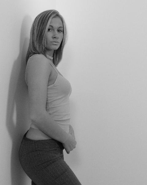Liz - black and white 2
