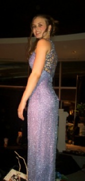 Kristen - prom fest shot