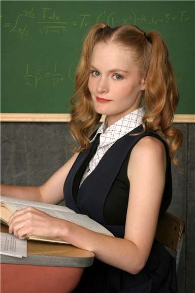 Erin Sinclair - Erin as a Schoolgirl