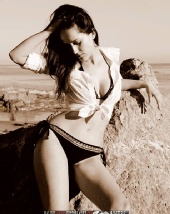 vanessamit - B/W in Malibu