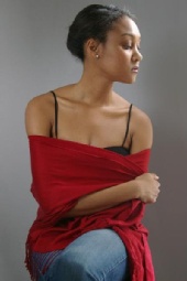 Joy Adams - Red Scarf
