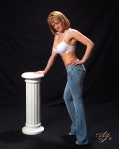 Alita - Denim and lace