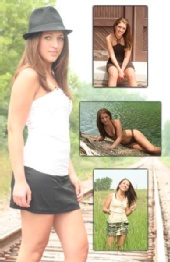 Tricia - back of comp card