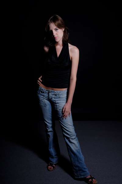 Afton Montgomery - jeans, simple