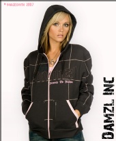 donna lee - Grid Hoodie