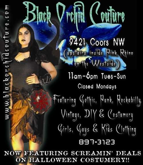 Helvete Magdalene Fatale - Black Orchid Couture