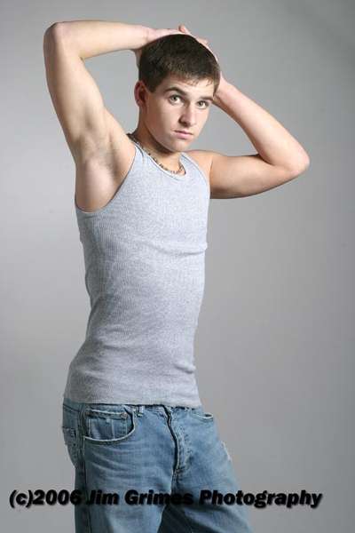 Brandon - Tank top pose 