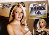 kaite johns - Nuts Mag - bedroom babe