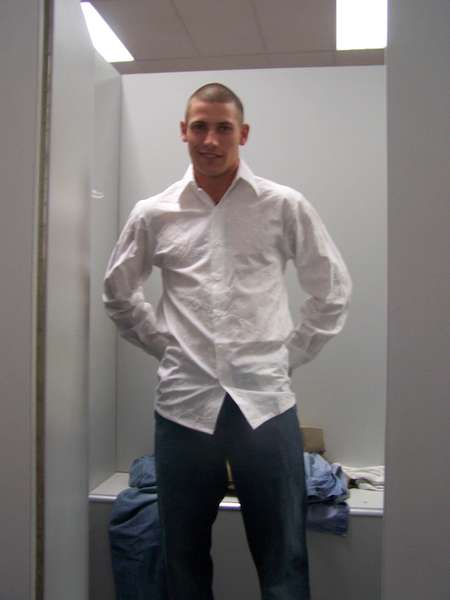 Gizmo - just tryign on clothing