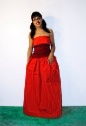 June Snow - Red Dress