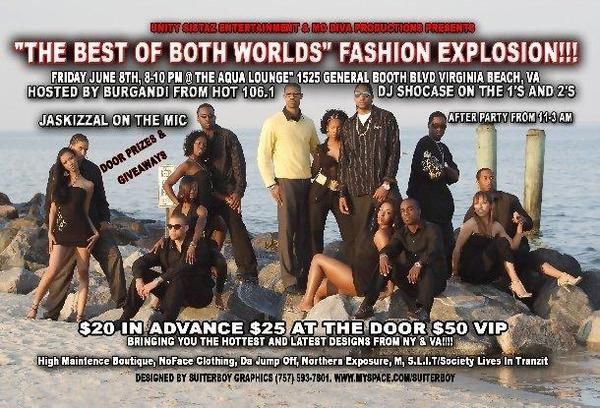 Kandi Sampson - Fashion Show Flyer