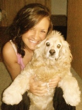 ashley - Me and my dog!