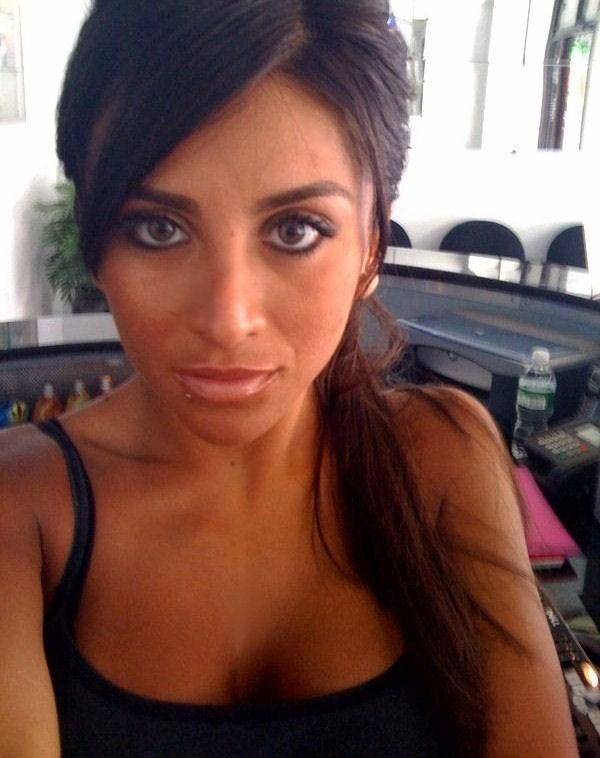 email xblazznbellax at aol.com - Hair Pulled Back
