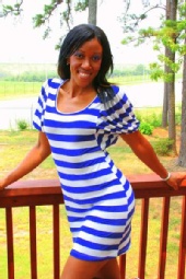 Bridgette Banks - Proud Blue & White