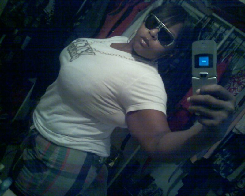 Starr - in the Bathroom just fooling around with my camra phone