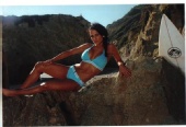 Rochelle Nicole Loewen - Blue bikini
