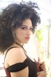 Lady Zombie - A promo photo for Lady Zombie's band, Deviant Trust. 