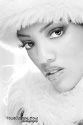 Nesie - Head Shot Black& White