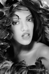 Nesie - Head Shot Black& White