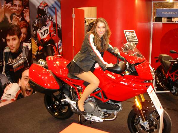 Kattie Lynn - Ducati Motorcycle Promotion