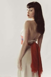 Darla De Luna - white dress