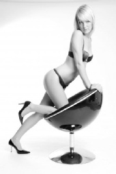 Ema J - Full Length Black and White