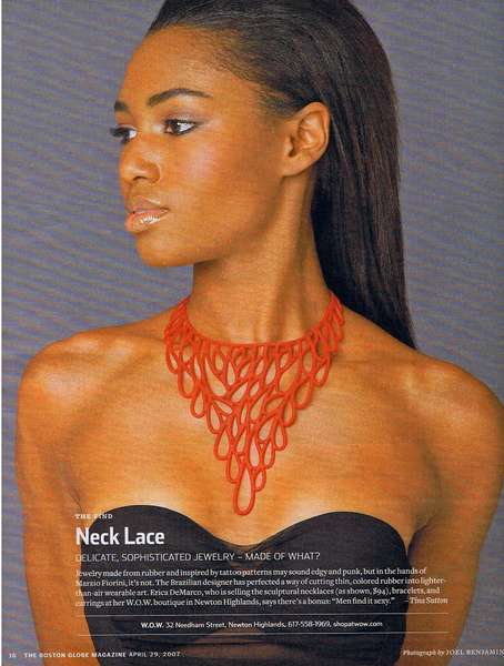 Xaviera Lysa - Globe Magazine Tear