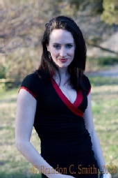 Amelia Waters - Asian glam dress in the country