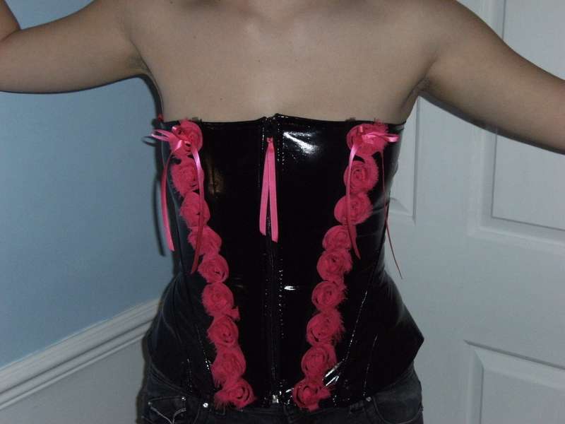 Devina Wolfe - PVC corset