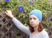 Adrienne Kriedt - blue hat