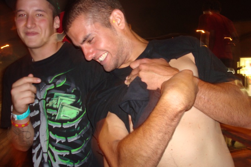David - goofing off