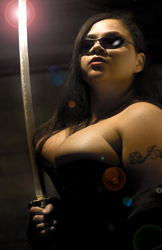 Sarah Slaykitty - Atomic Box shoot