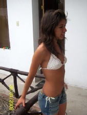 Ginibri - me at San Bartolo beach, in Peru.