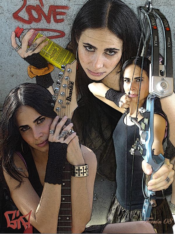 Gia - The many faces... 