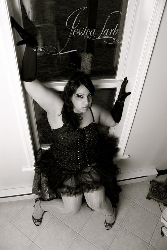 JaeCy - Burlesque Shoot with Jessica Lark