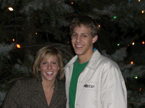 Alex Pelej - Me and my sister at christmas