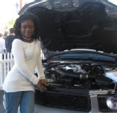 Ladie Isis - New car show case