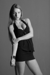 Janet - Black and white