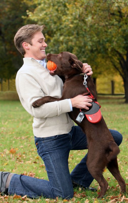 Andrew J. Fitch - Park with Dog