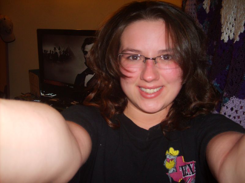 Mia - No Makeup Casual - Hair Down w/ glasses